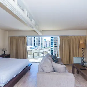  Apartment Ilikai Tower One Bedroom Lagoon View Waikiki With Lanai & Free Wifi